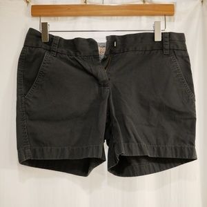 JCrew Charcoal Shorts Size 2